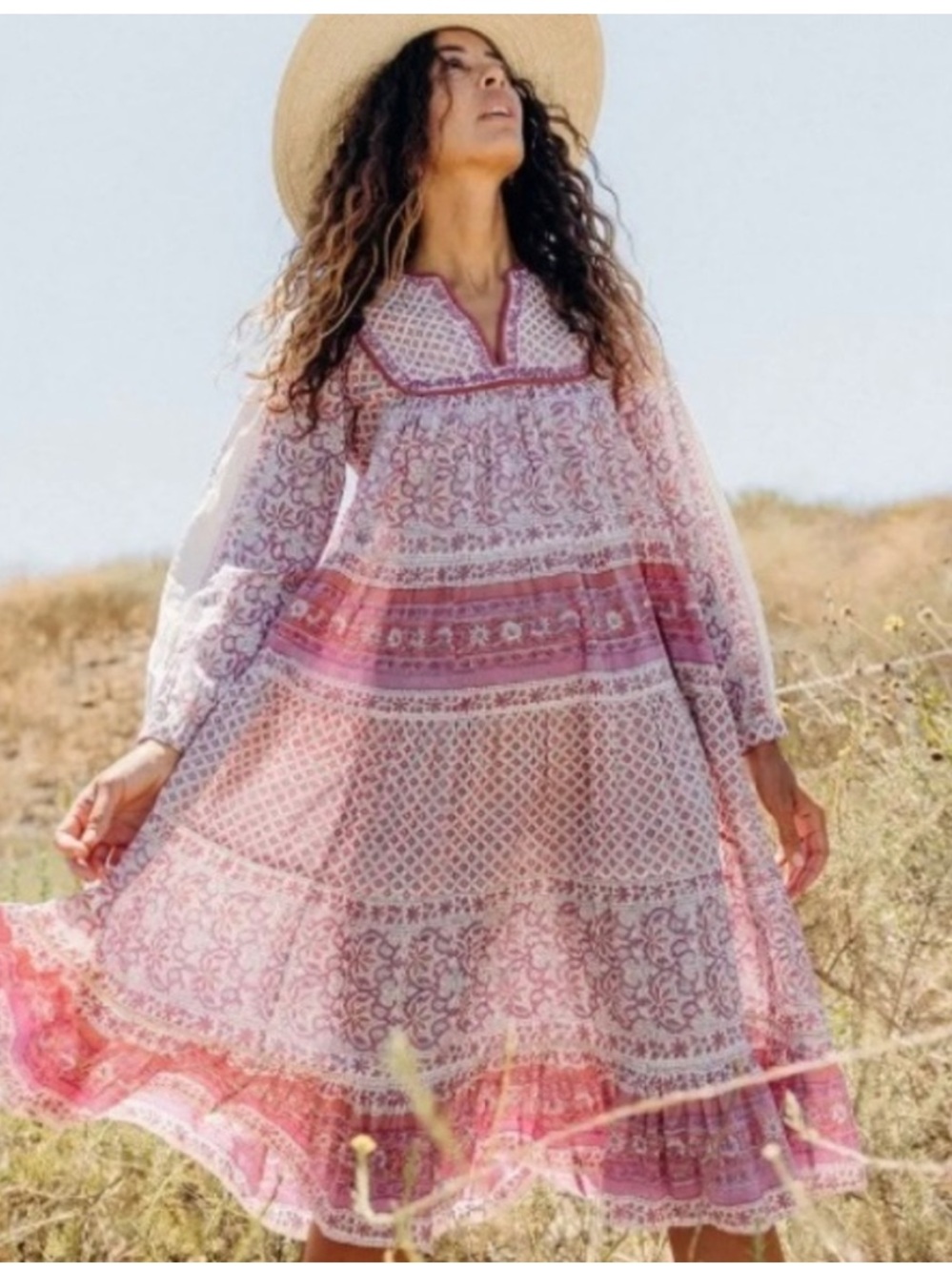 Matta NY Pink Lotus Nitika Nima Dress